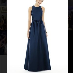 Navy Formal or Bridesmaid Dress